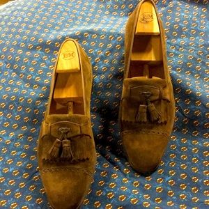 Salvatore Ferragamo Brown Suede Shoes